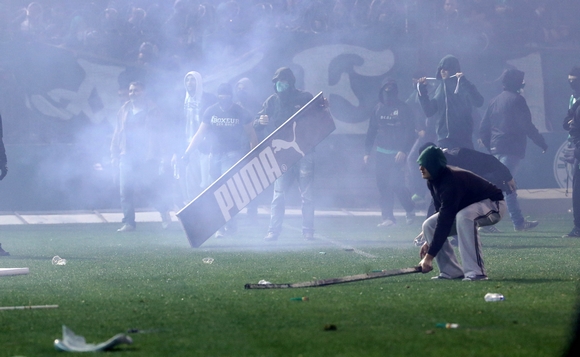 ÐÁÍÁÈÇÍÁÉÊÏÓ - ÏËÕÌÐÉÁÊÏÓ  PANATHINAIKOS - OLYMPIAKOS (SUPERLEAGUE 2015-2016)