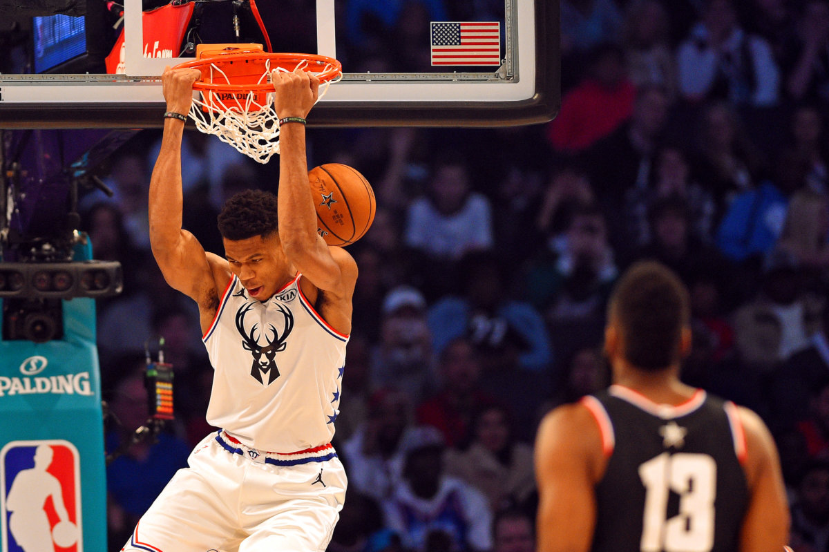 Giannis Dunk all Star